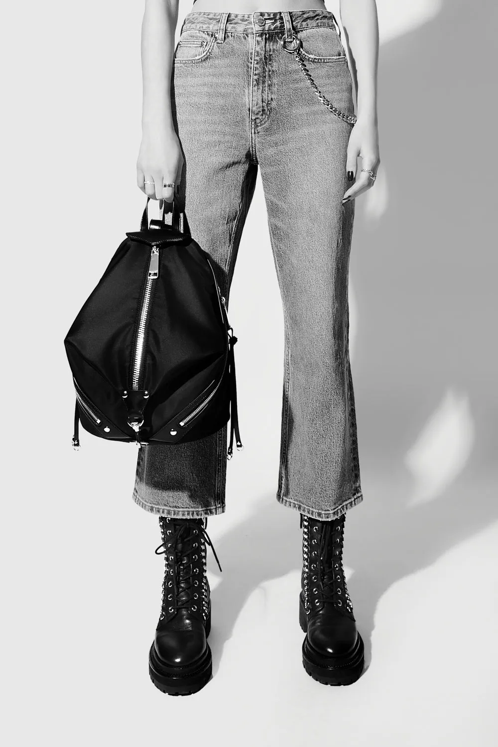 Nylon Medium Zip Julian Backpack sold by Rebecca Minkoff product image thumbnail 5