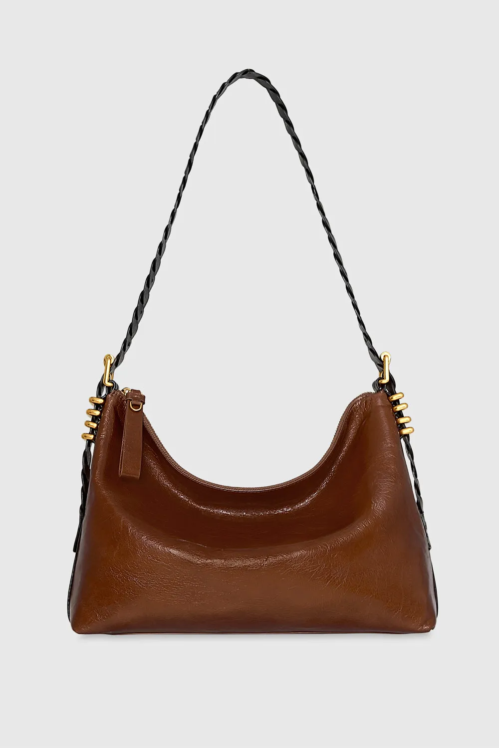 Buckle Up Twist Strap Shoulder Bag sold by Rebecca Minkoff