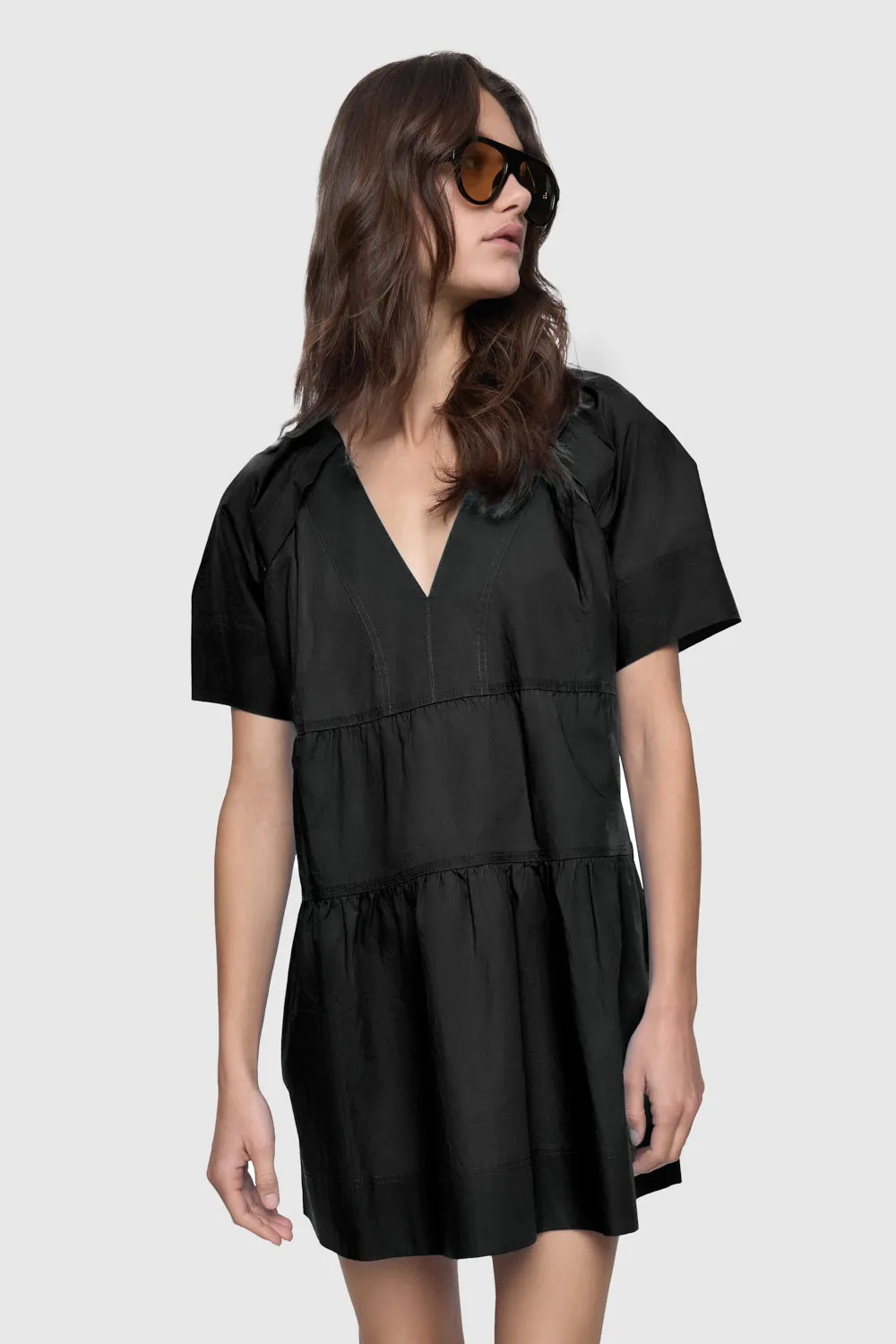Vera Tiered Mini Dress sold by Rebecca Minkoff