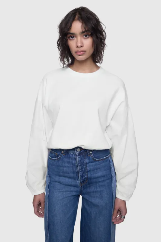Julia Combo Long Sleeve Top sold by Rebecca Minkoff