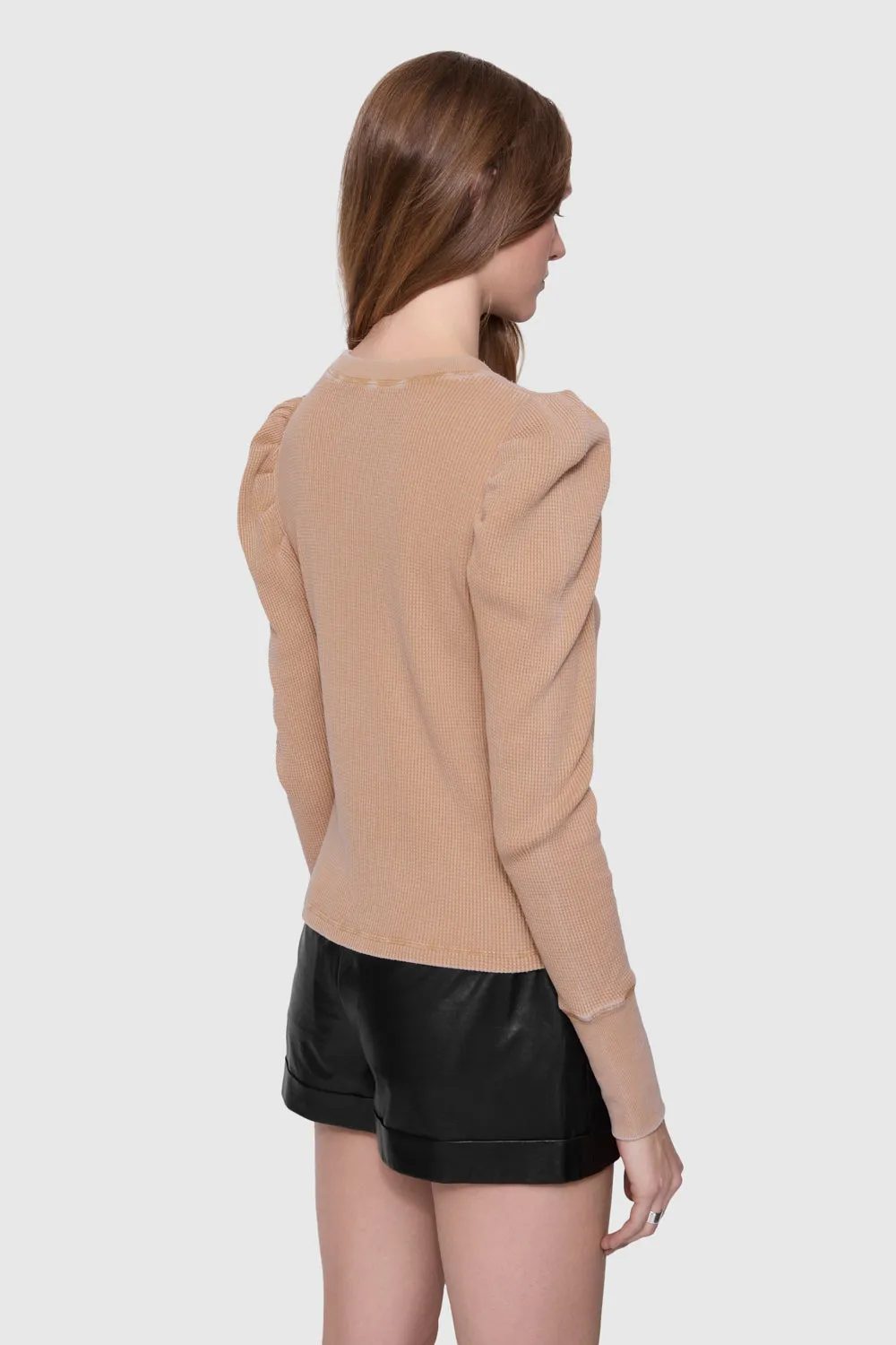 Astrid Puff Sleeve Top sold by Rebecca Minkoff product image thumbnail 3