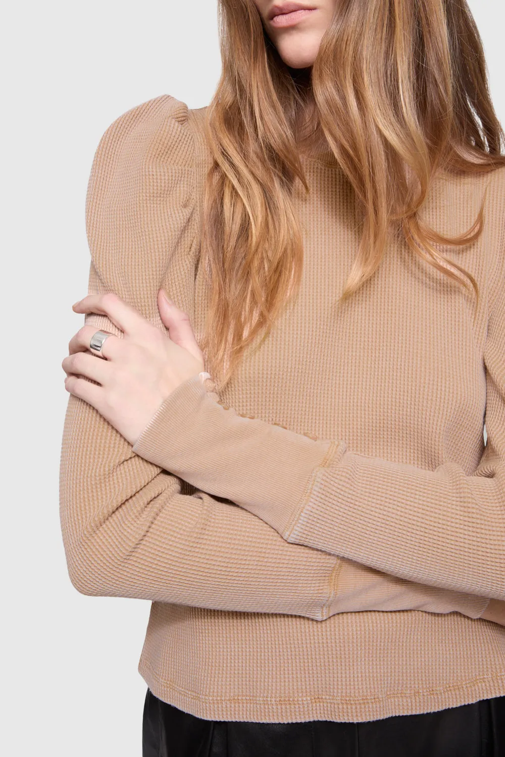 Astrid Puff Sleeve Top sold by Rebecca Minkoff product image thumbnail 2