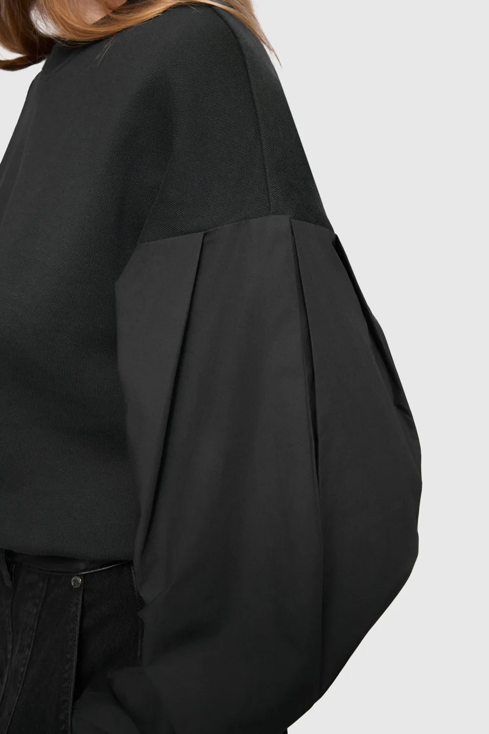 Julia Combo Long Sleeve Top sold by Rebecca Minkoff product image thumbnail 2