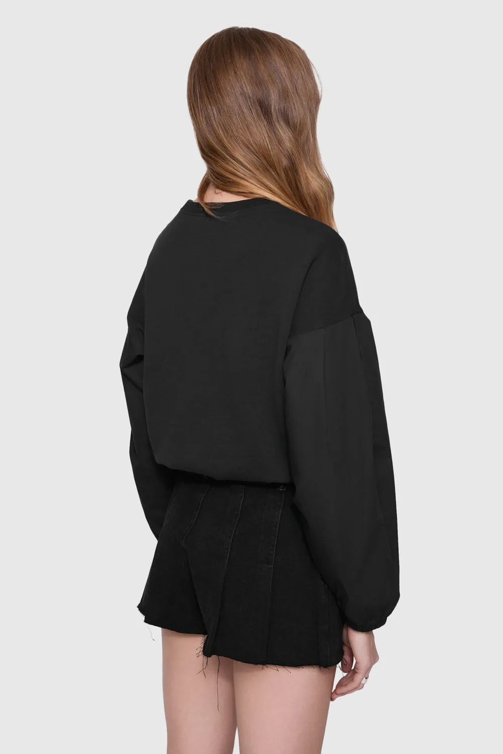 Julia Combo Long Sleeve Top sold by Rebecca Minkoff product image thumbnail 3