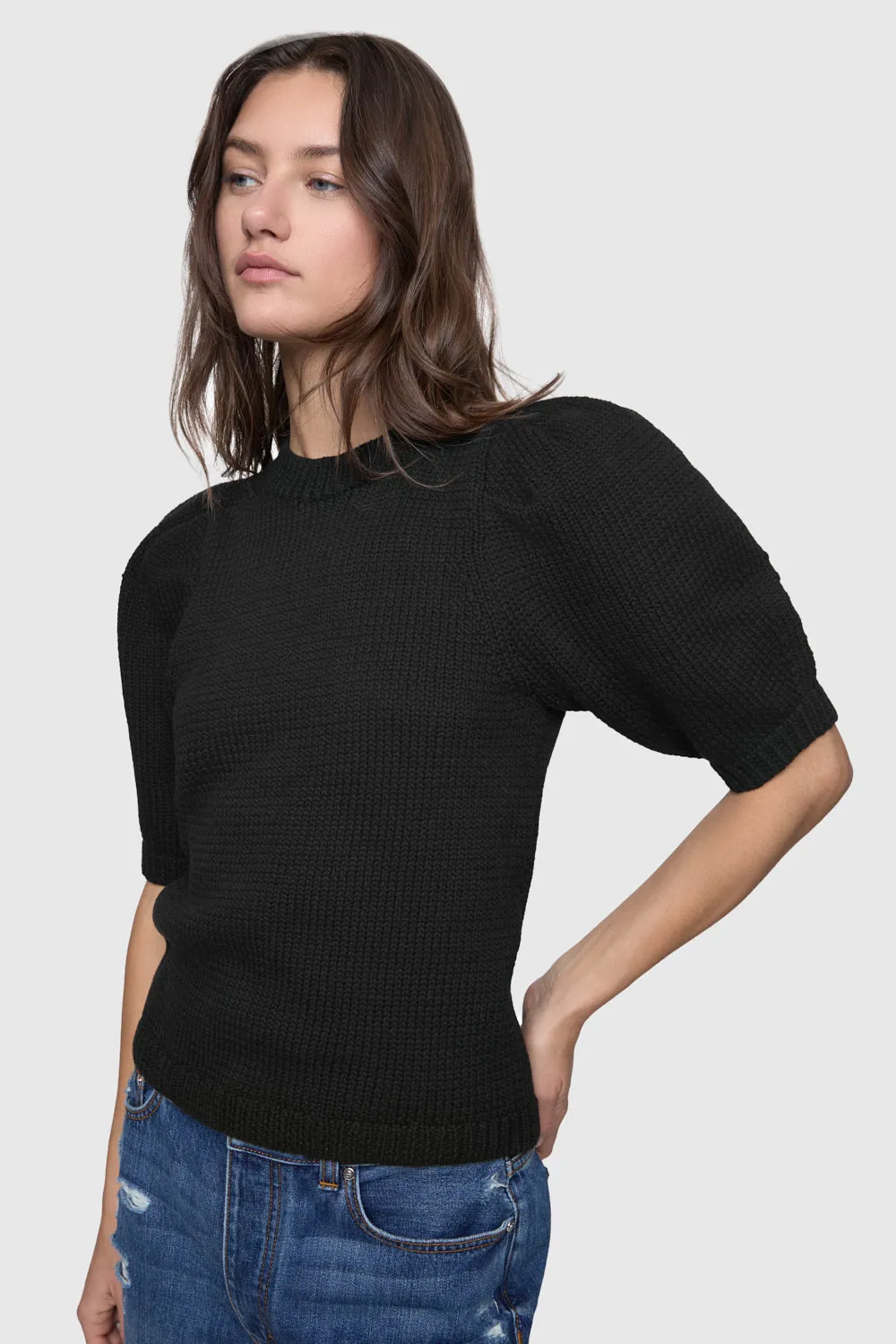 Celeste Short Sleeve Sweater sold by Rebecca Minkoff product image thumbnail 2