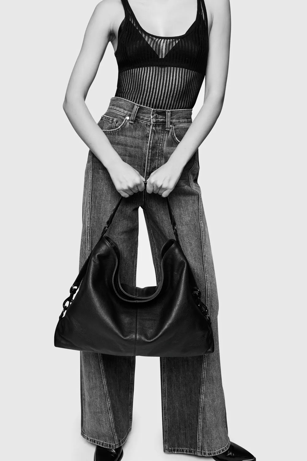 Large Buckle Hobo sold by Rebecca Minkoff product image thumbnail 4