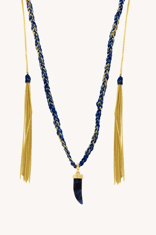 Shark Tooth Slider Necklace sold by Rebecca Minkoff