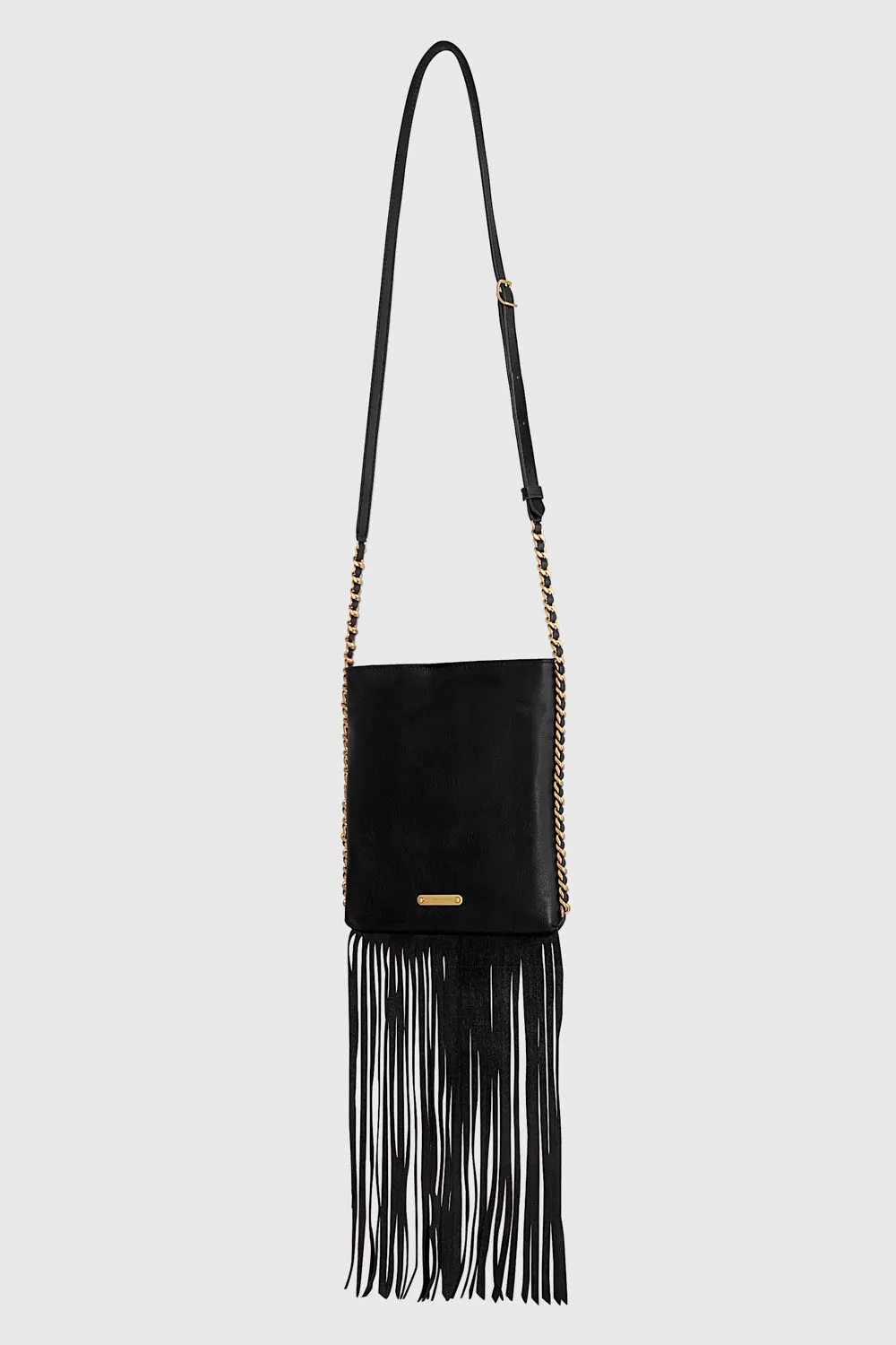 Carly North South Fringe Crossbody sold by Rebecca Minkoff product image thumbnail 2