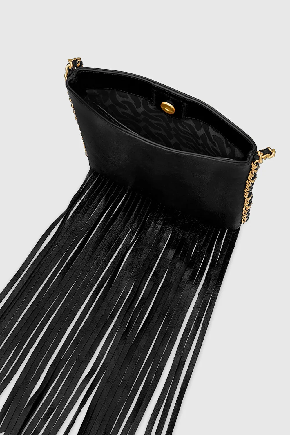 Carly North South Fringe Crossbody sold by Rebecca Minkoff product image thumbnail 3