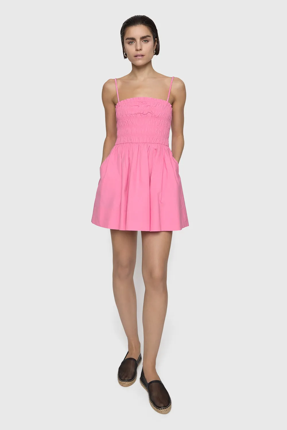 Fay Smocked Dress sold by Rebecca Minkoff