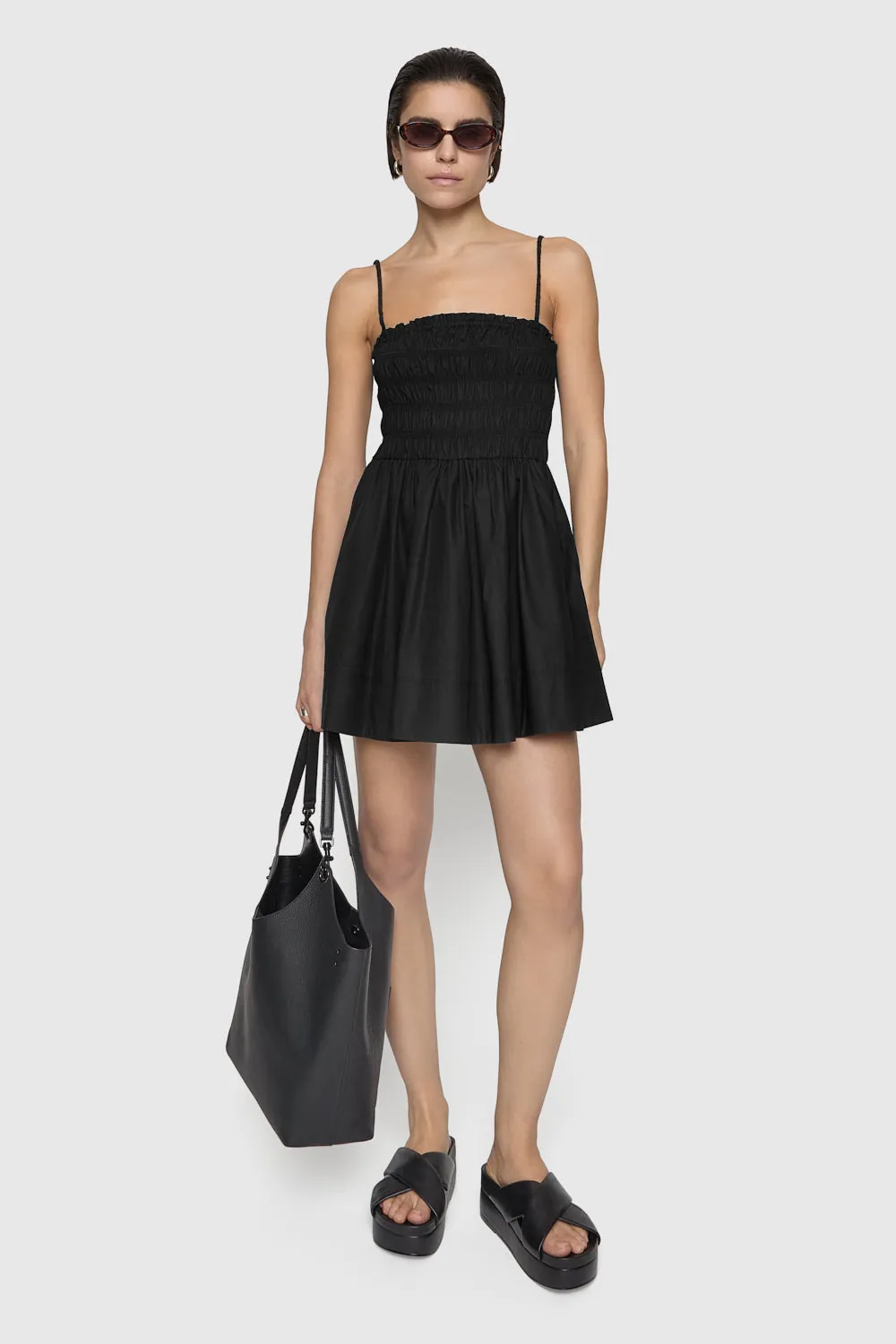 Fay Smocked Dress sold by Rebecca Minkoff