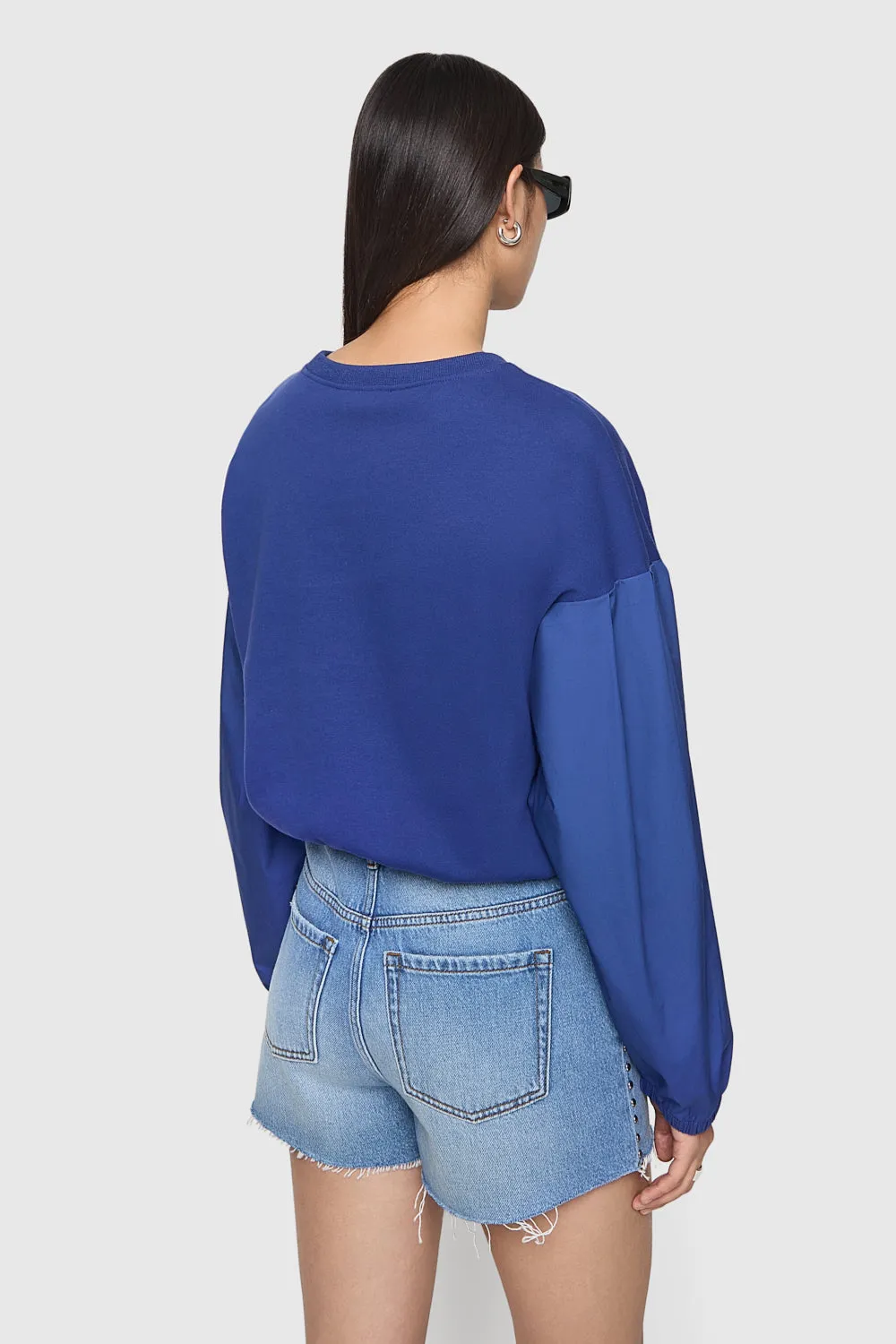 Julia Combo Long Sleeve Top sold by Rebecca Minkoff product image thumbnail 2