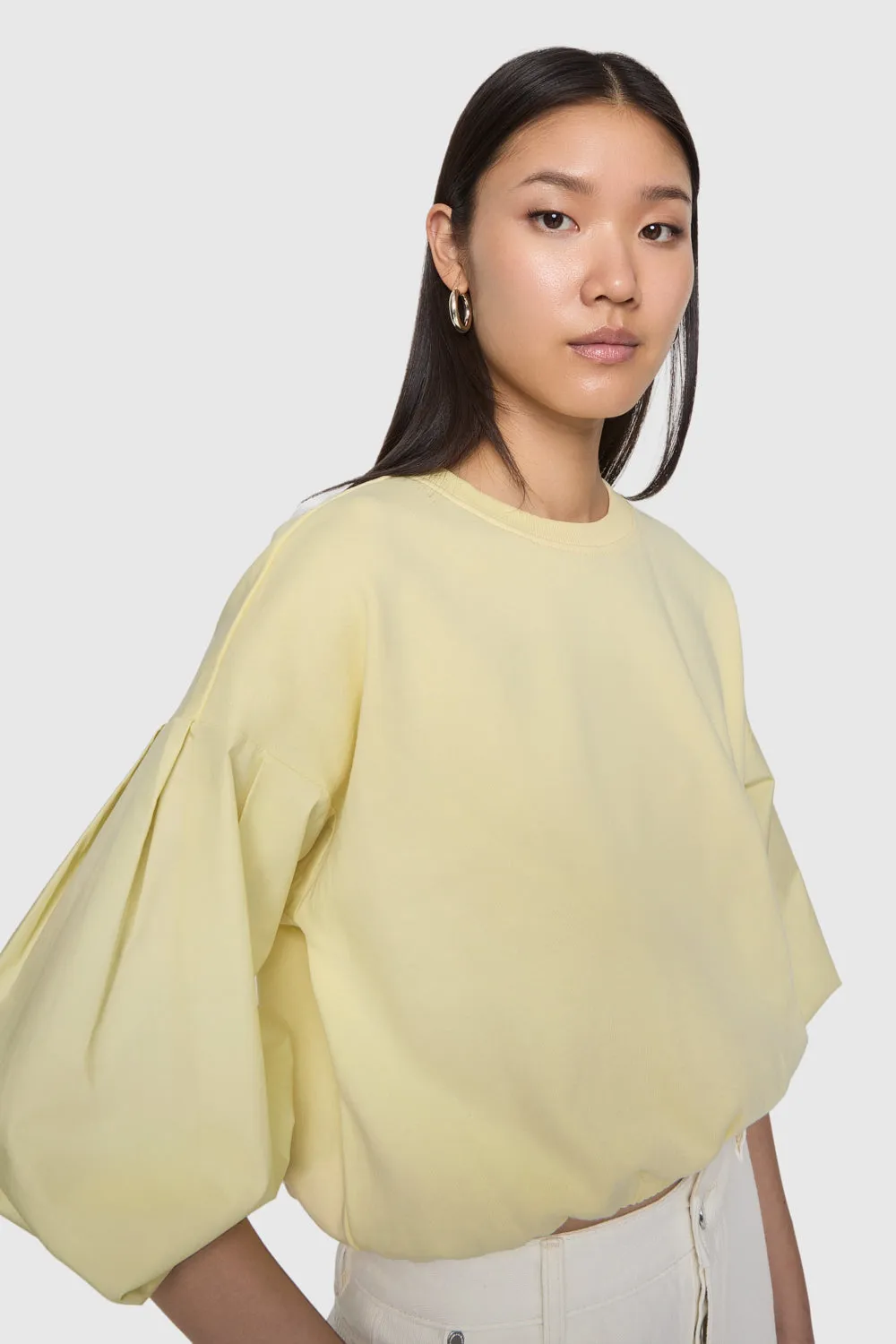 Julia Combo Long Sleeve Top sold by Rebecca Minkoff product image thumbnail 3