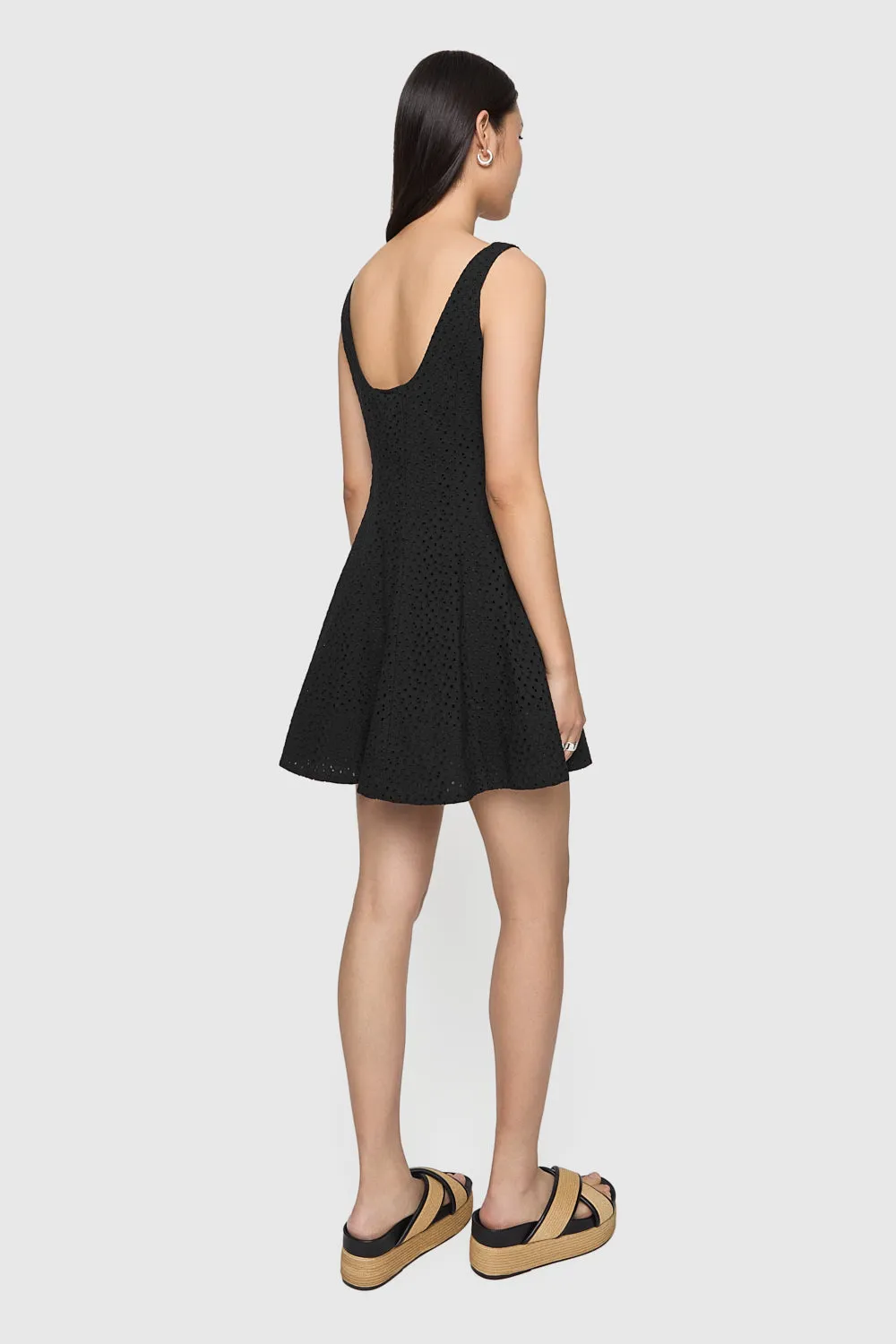 Carrie Eyelet Dress sold by Rebecca Minkoff product image thumbnail 2