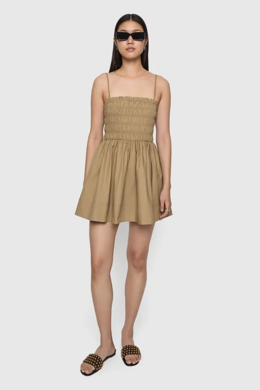 Fay Smocked Dress sold by Rebecca Minkoff