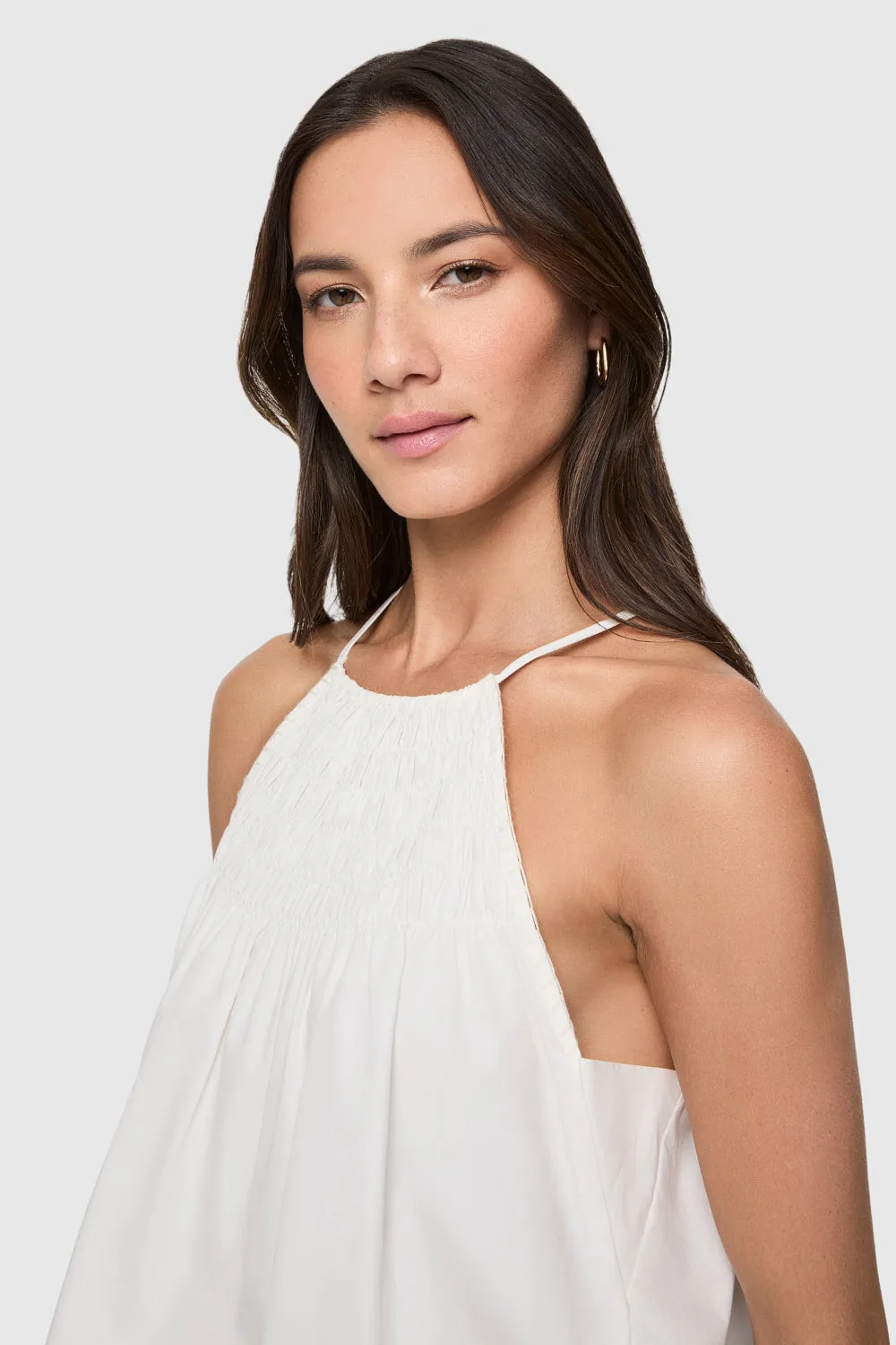 Cassie Smocked Top sold by Rebecca Minkoff product image thumbnail 3
