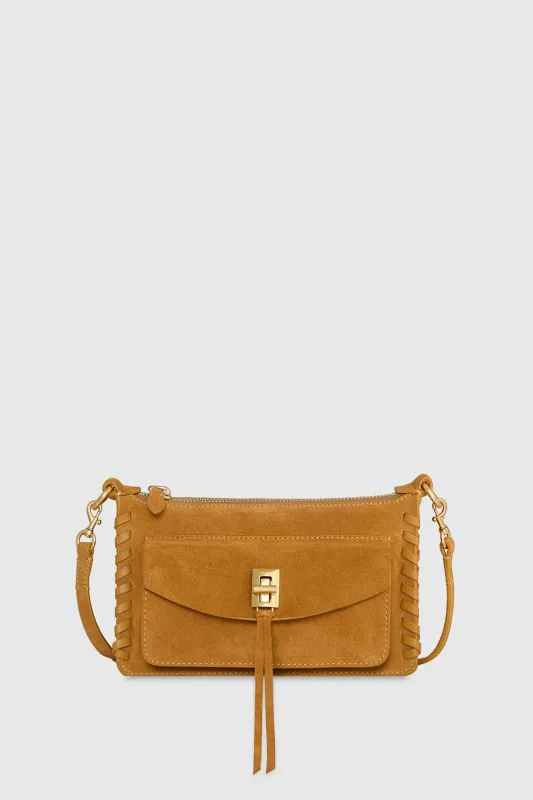 Darren Whipstitch Mini Top Zip Crossbody made by Rebecca Minkoff