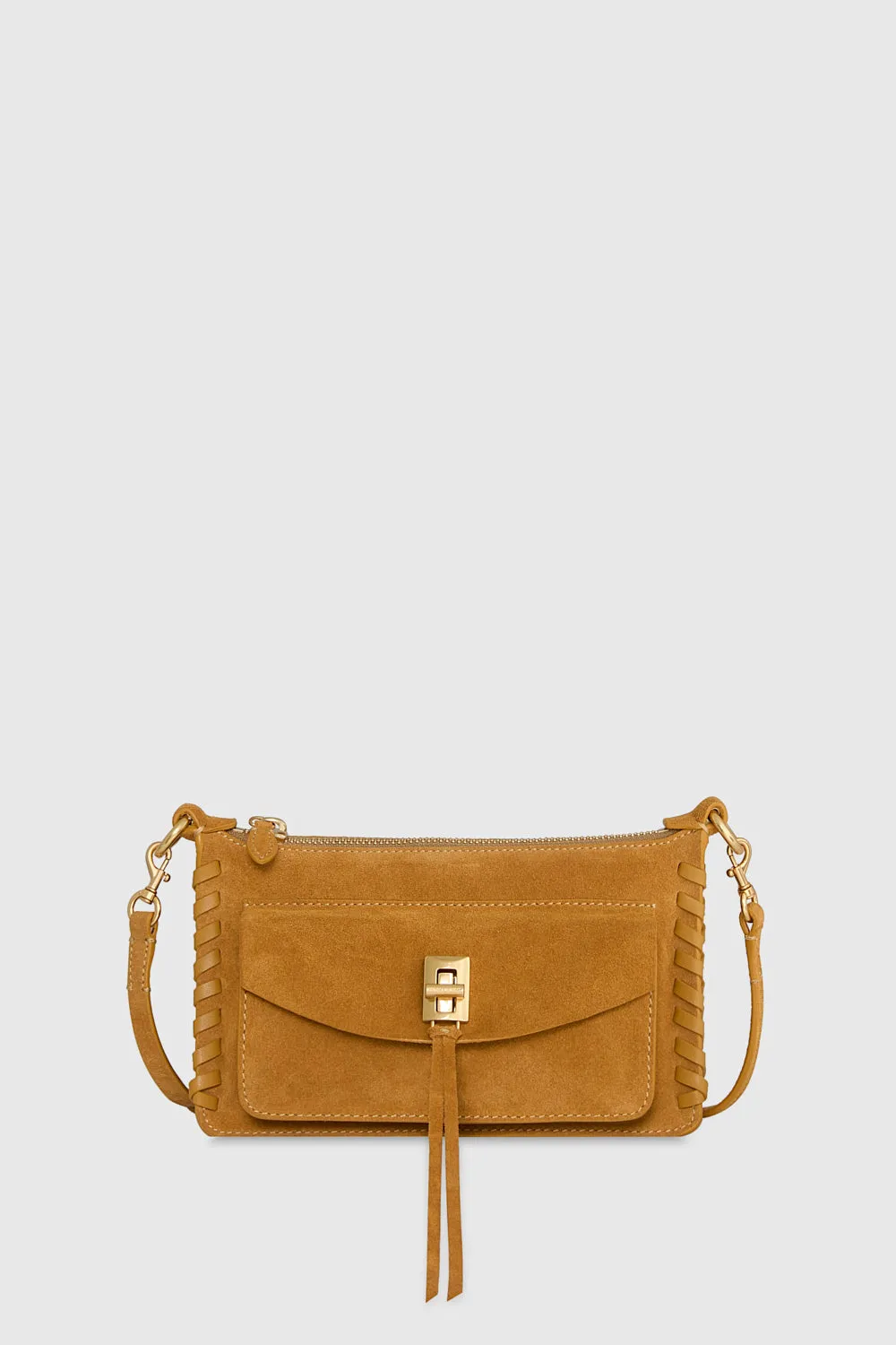 Darren Whipstitch Mini Top Zip Crossbody sold by Rebecca Minkoff