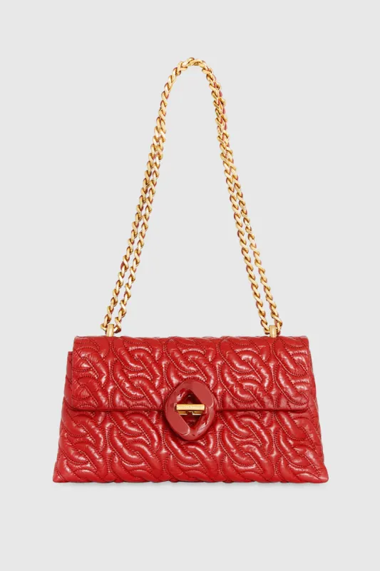 Double Gusset Crossbody With Chain Quilt sold by Rebecca Minkoff