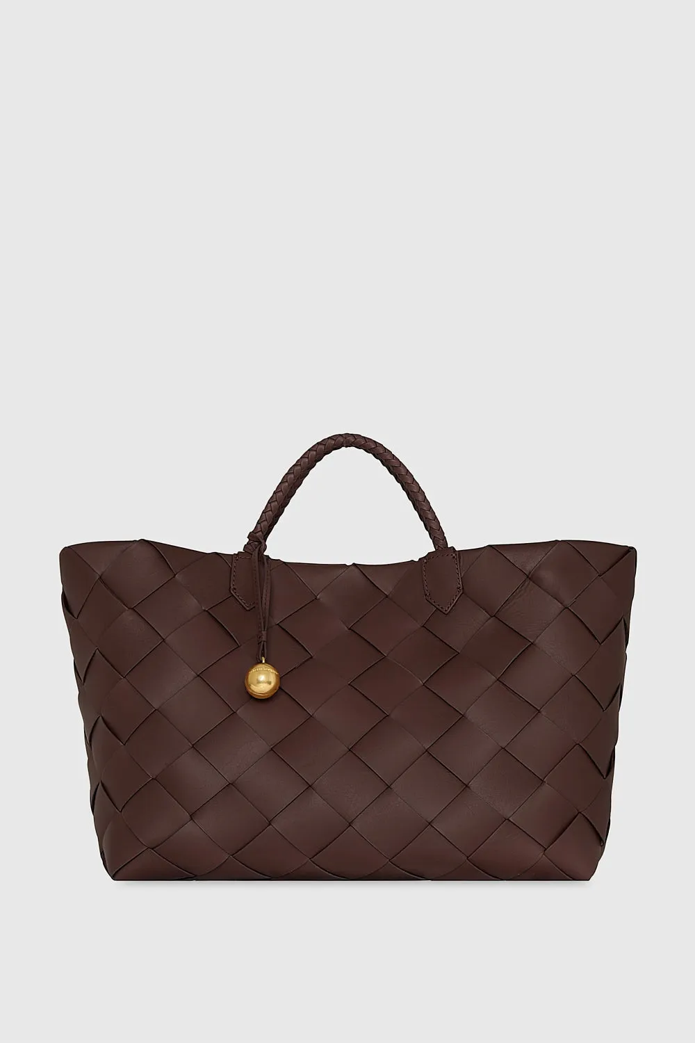 Frankie Woven Tote sold by Rebecca Minkoff