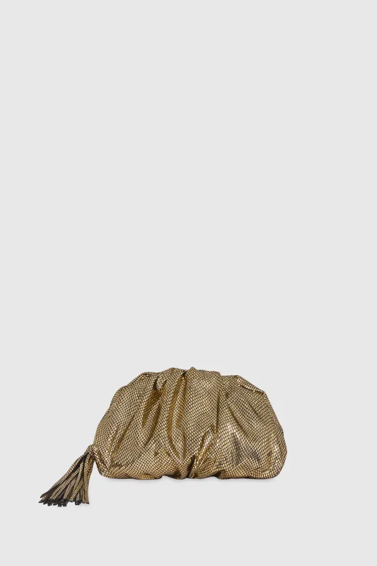 Small Ruched Clutch sold by Rebecca Minkoff