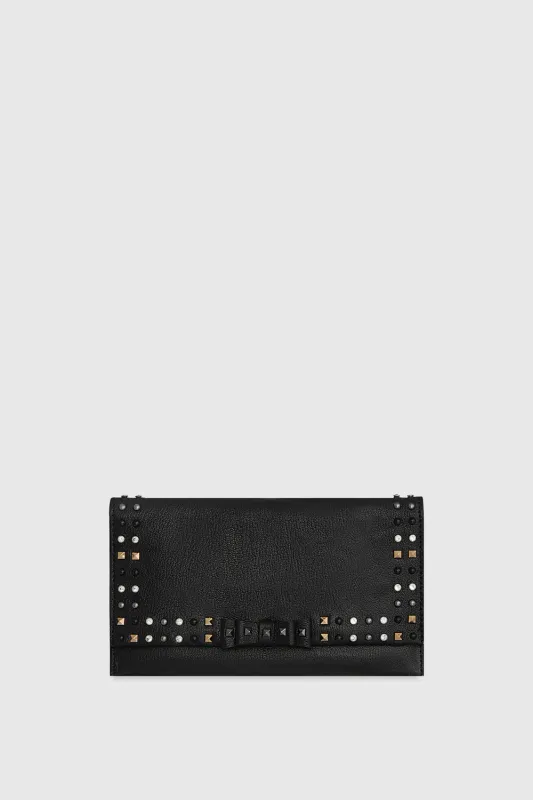 Bowie Studded Wallet Clutch sold by Rebecca Minkoff