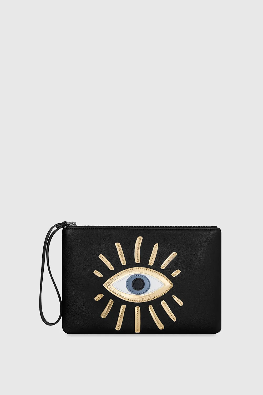 Evil Eye Wristlet sold by Rebecca Minkoff