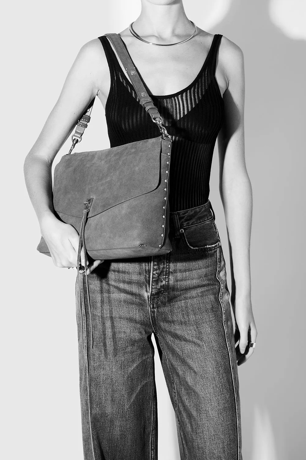 Darren Large Top Zip Shoulder Bag sold by Rebecca Minkoff product image thumbnail 5