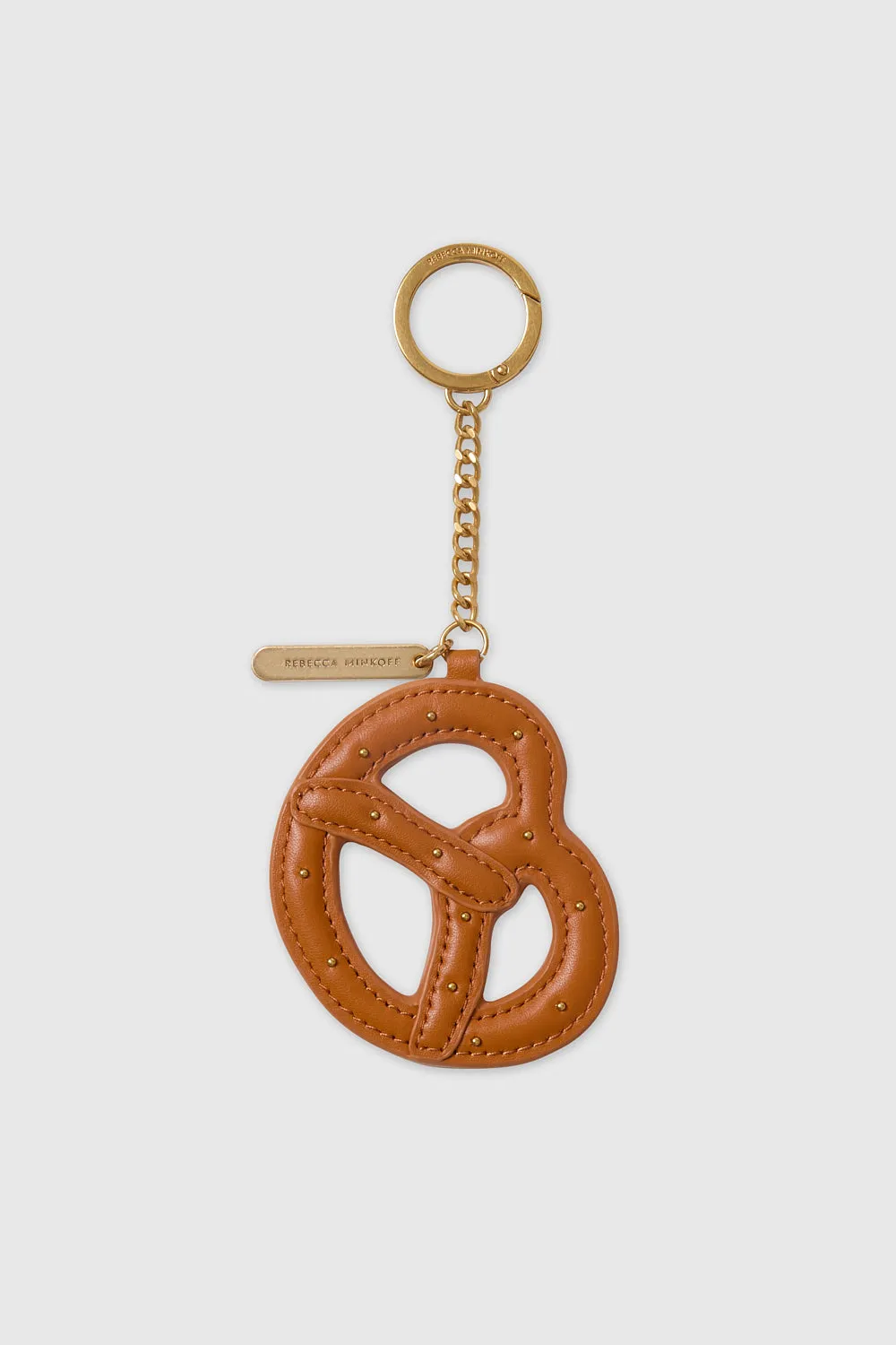 Pretzel Bag Charm sold by Rebecca Minkoff