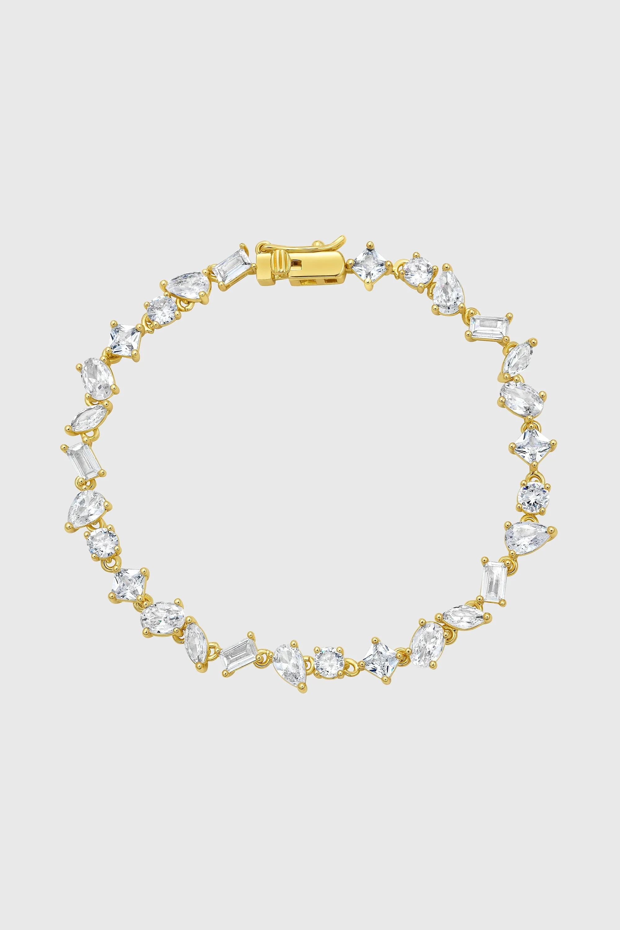 Mixed Cut Tennis Bracelet sold by Rebecca Minkoff