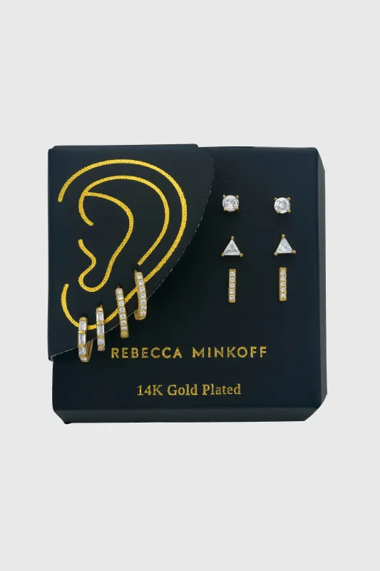 Essential Hoop and Stud Set made by Rebecca Minkoff