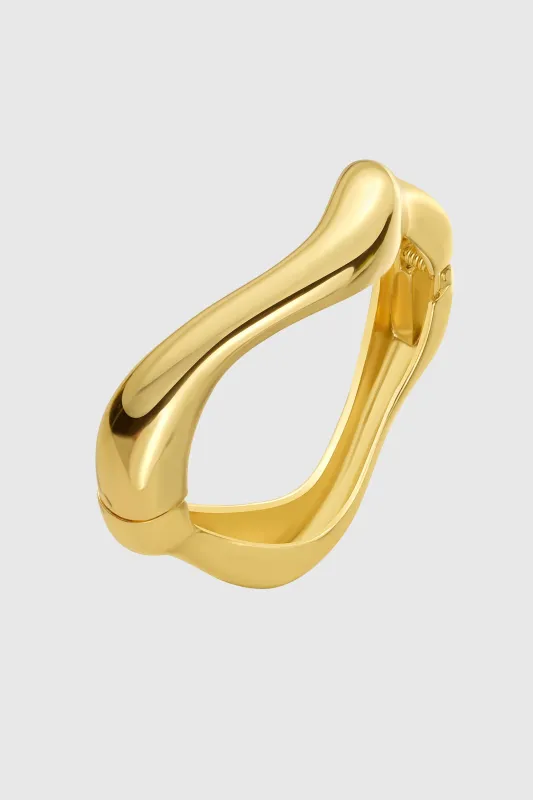 Sculptural Bangle made by Rebecca Minkoff