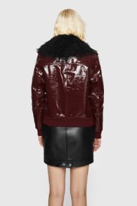 Patent Orly Aviator Jacket sold by Rebecca Minkoff