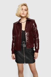 Patent Orly Aviator Jacket sold by Rebecca Minkoff