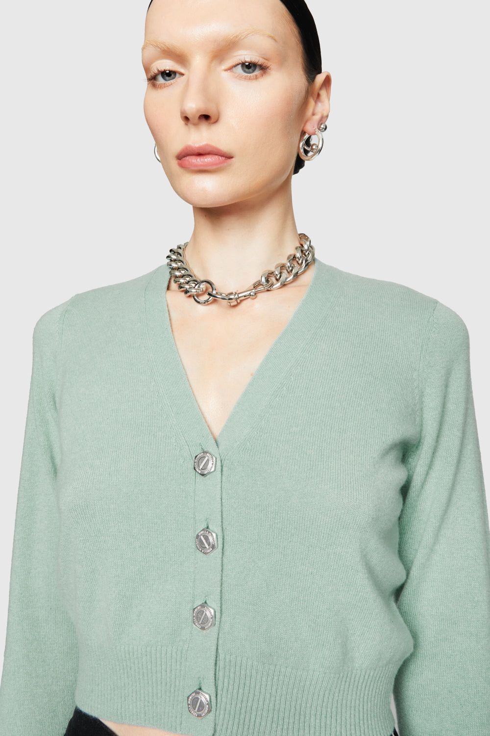 Paige Cropped Cardigan sold by Rebecca Minkoff product image thumbnail 3