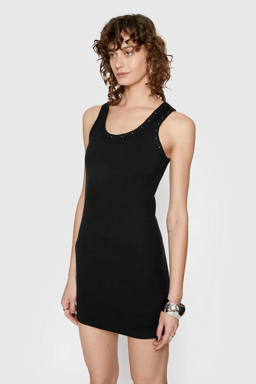 Faith Studded Mini Dress sold by Rebecca Minkoff product image thumbnail 2
