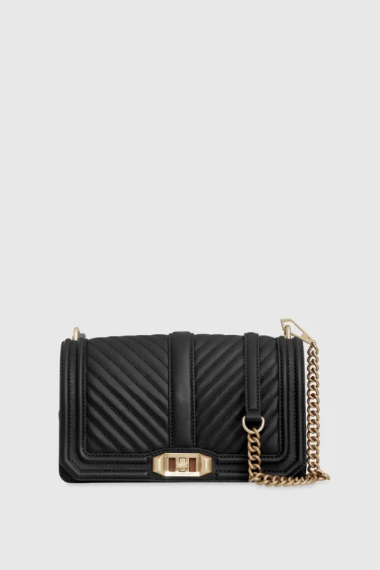 Chevron Quilted Love Crossbody sold by Rebecca Minkoff