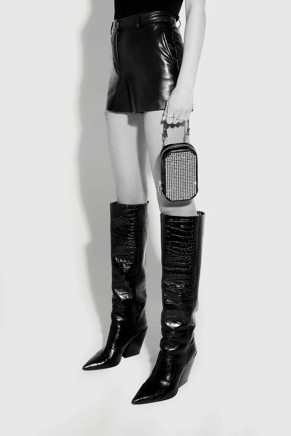 Phone Crossbody With Crystals sold by Rebecca Minkoff product image thumbnail 4