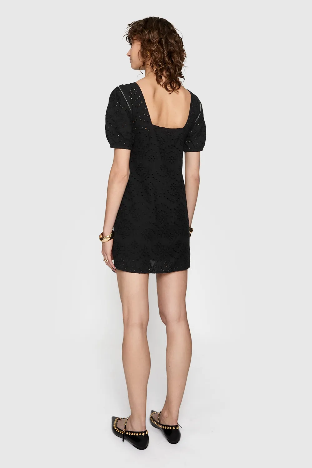 Lincoln Eyelet Dress sold by Rebecca Minkoff product image thumbnail 3
