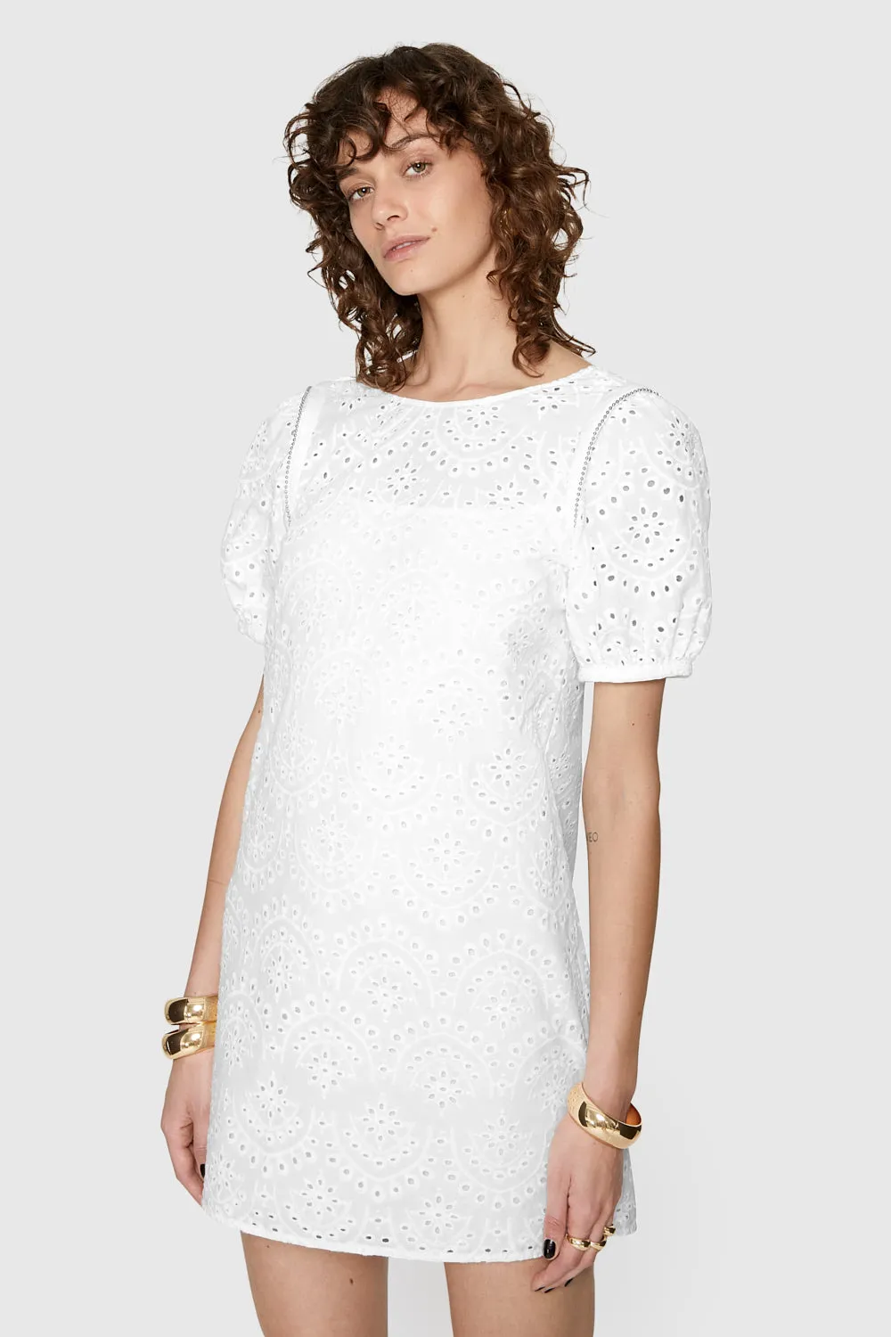 Lincoln Eyelet Dress sold by Rebecca Minkoff product image thumbnail 2