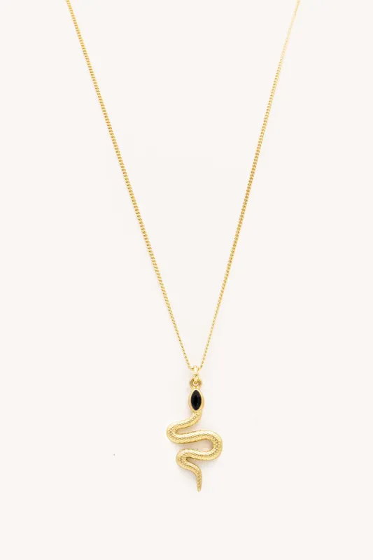 Snake Charm Necklace sold by Rebecca Minkoff