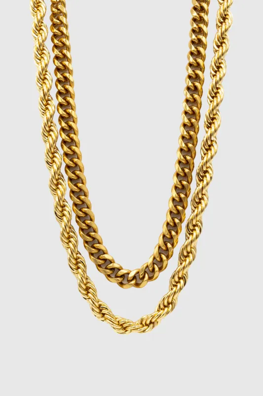 Mixed Chain Collar Necklace sold by Rebecca Minkoff