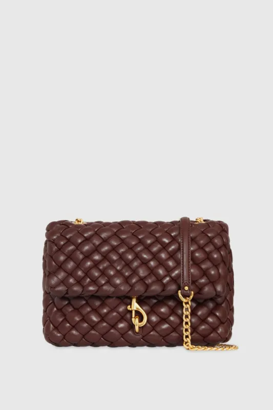 Edie Woven Shoulder Bag sold by Rebecca Minkoff