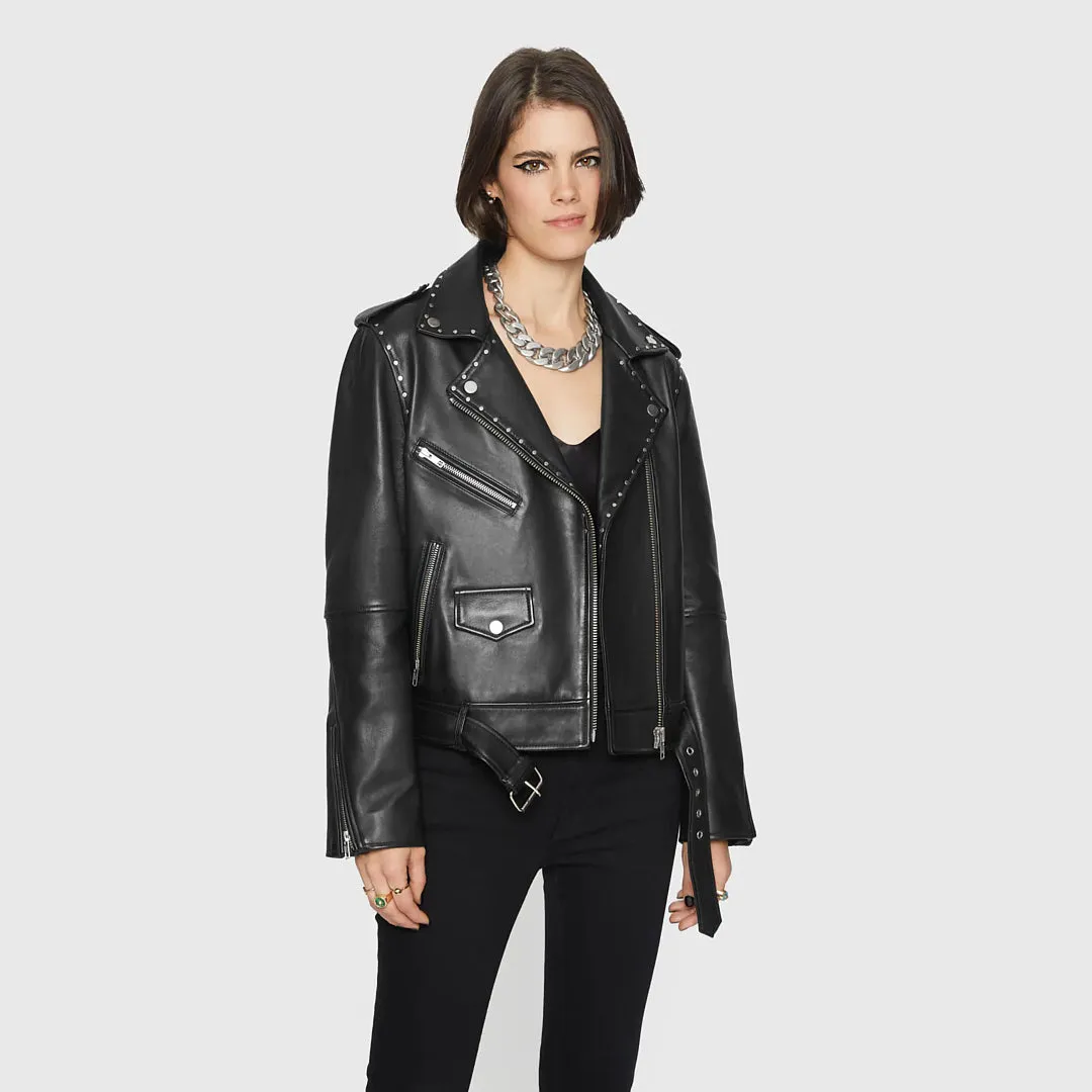 Jett Moto with Studs sold by Rebecca Minkoff product image thumbnail 4