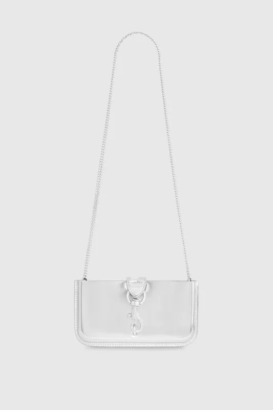 Phone Crossbody With Crystal Dog Clip sold by Rebecca Minkoff