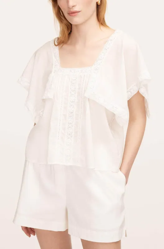 Lace Insert Top sold by Rebecca Taylor