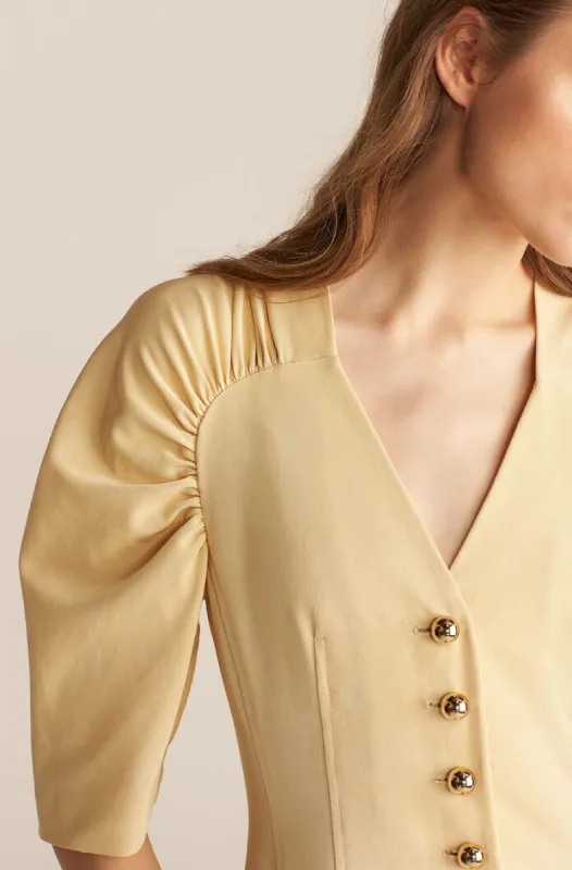 Long Sleeve Faille Dress sold by Rebecca Taylor