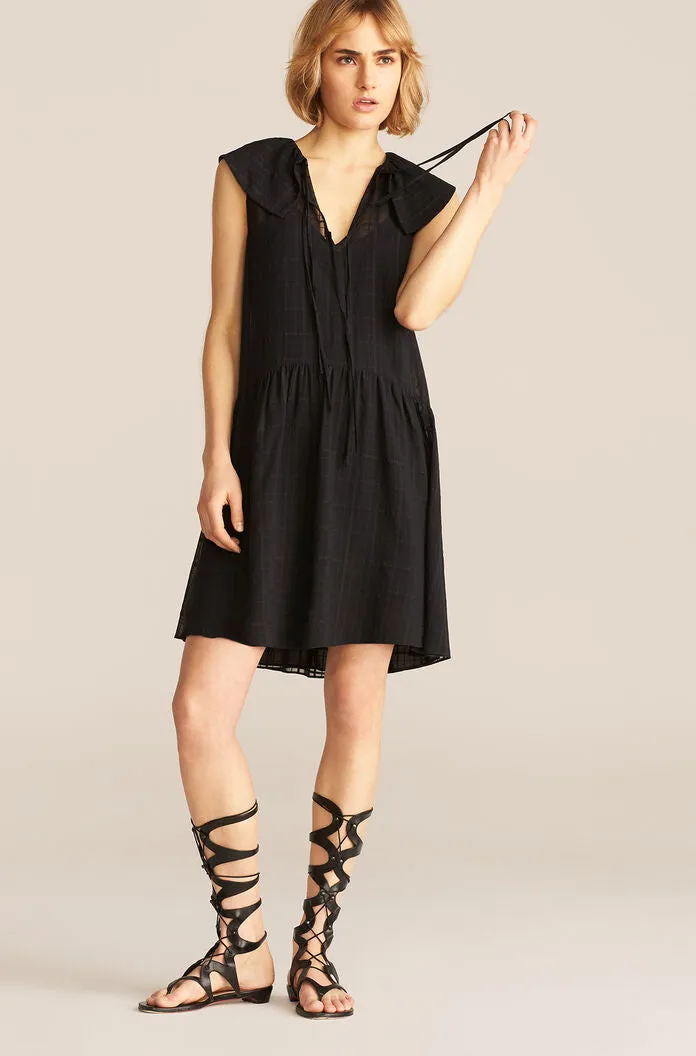 Sleeveless Daybreak Check Dress sold by Rebecca Taylor product image thumbnail 2