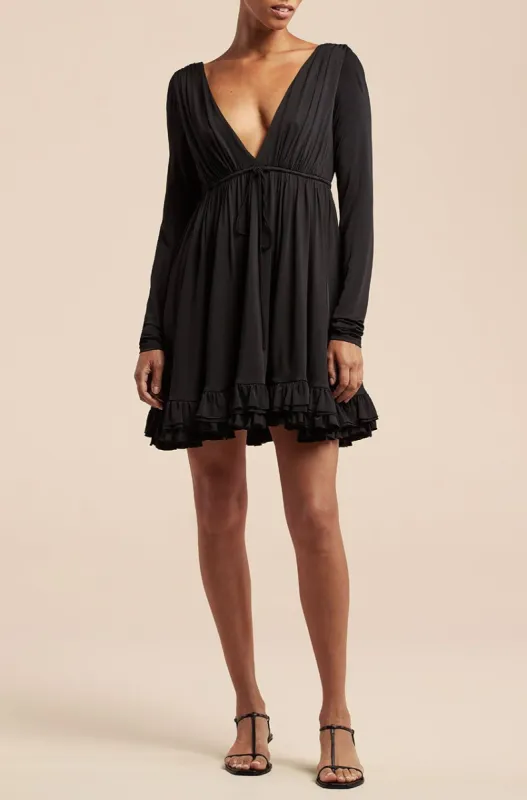 Babydoll Long Sleeve Dress sold by Rebecca Taylor