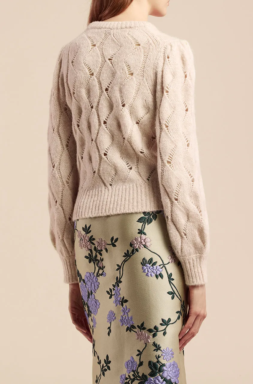 Alpaca Chainette Sweater sold by Rebecca Taylor product image thumbnail 2